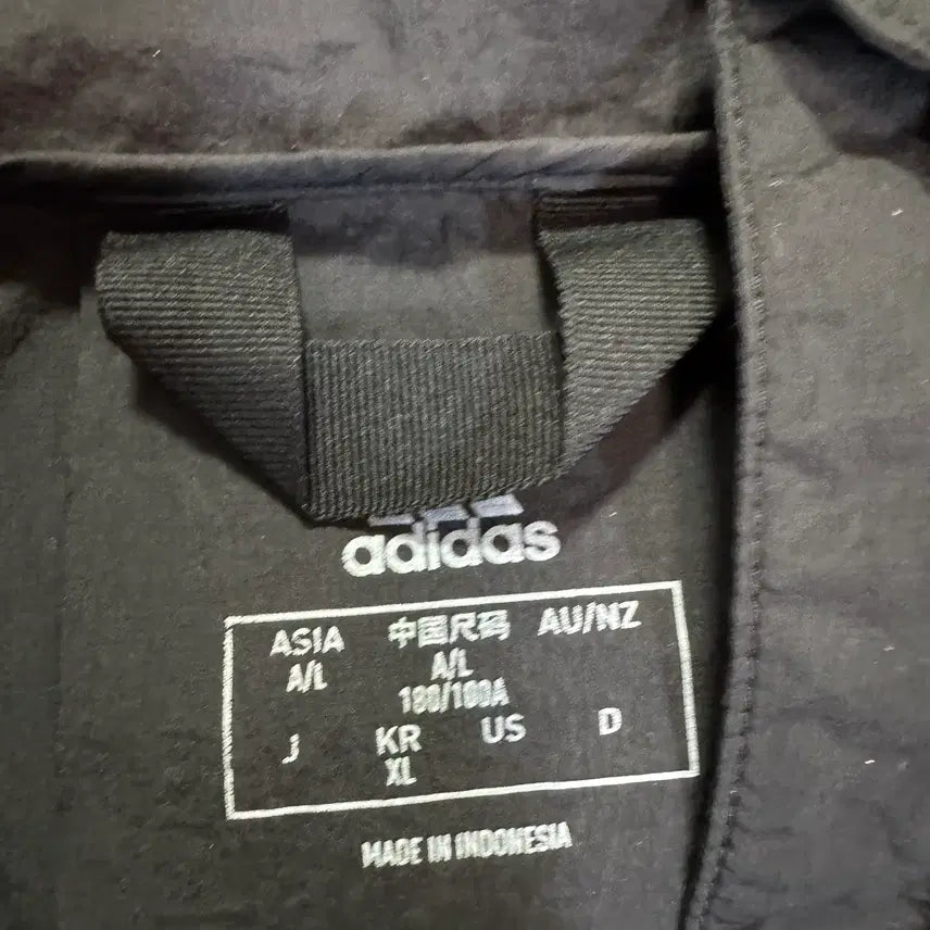 [BUNJANG] Adidas Nylon Half-Zip Hoodie XL / 아디다스 나일론 반집업 후드(XL 사이즈)