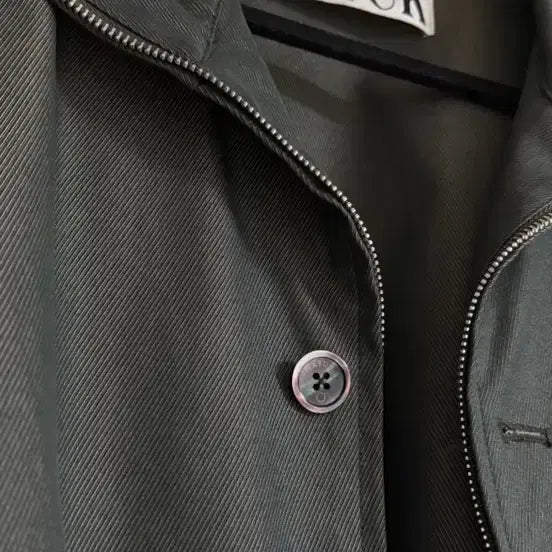 [BUNJANG] Setter Leche Two-Tone Glitter Zip-Up Jacket / 세터 레체 투 톤 집업 자켓 글리터 그린 브라운 XL