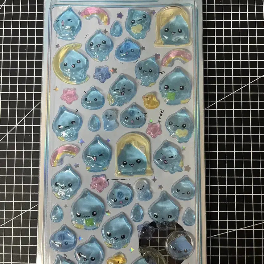 [SOLD OUT] 시즈쿠짱 봉봉드롭 스티커 6장 일괄