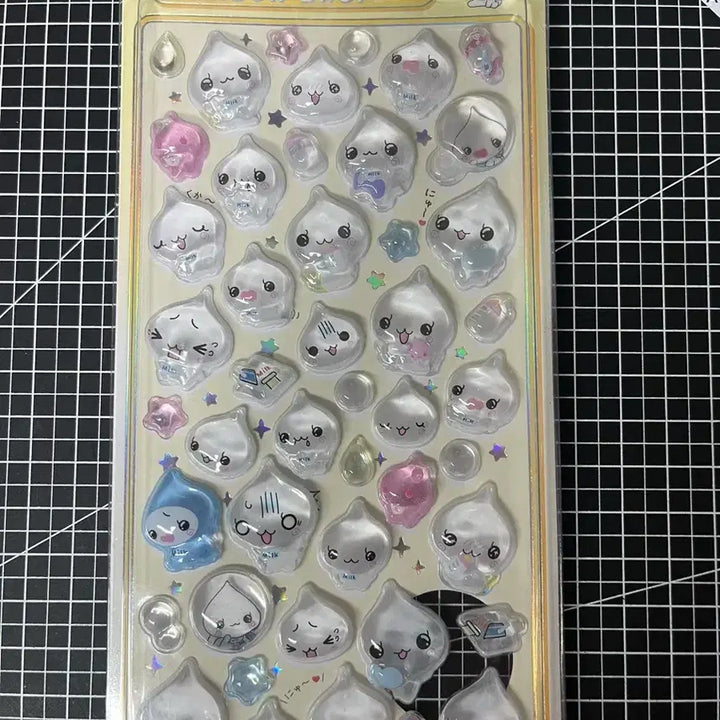 [SOLD OUT] 시즈쿠짱 봉봉드롭 스티커 6장 일괄
