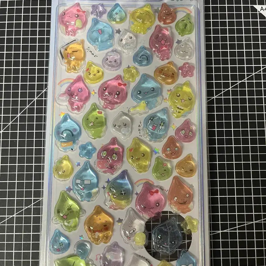 [SOLD OUT] 시즈쿠짱 봉봉드롭 스티커 6장 일괄
