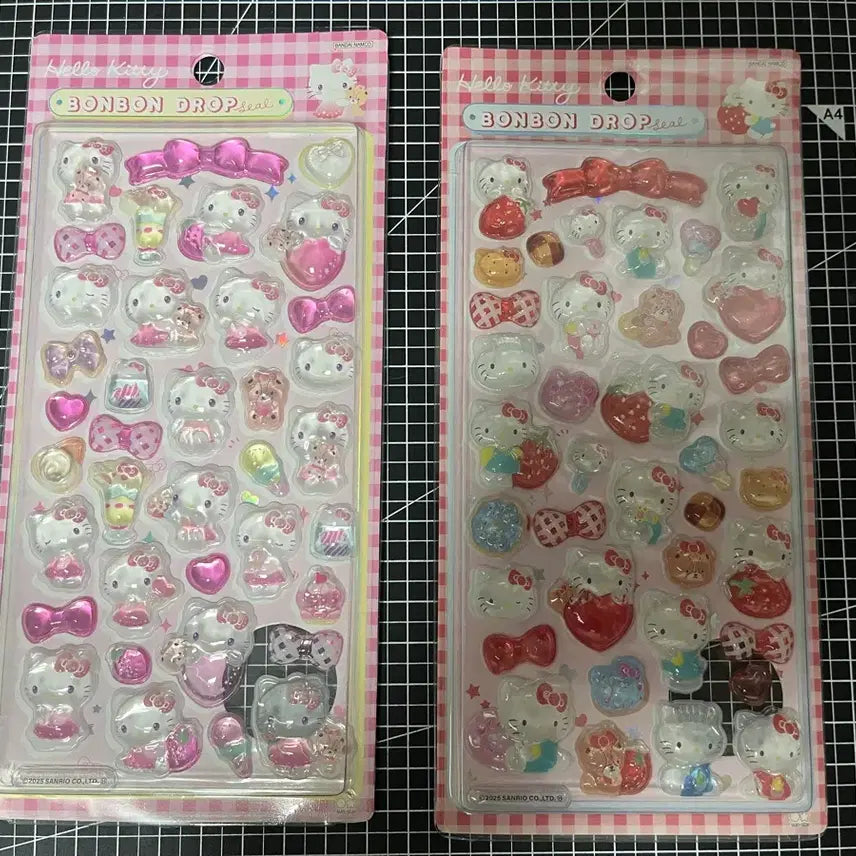 [SOLD OUT] 산리오 봉봉드롭 스티커 8장 일괄