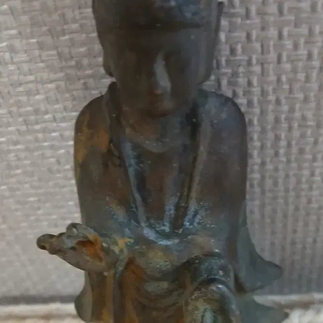 [BUNJANG] Ancient Korean Stone Buddha Statue / 오래된동입불상