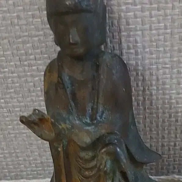 [BUNJANG] Ancient Korean Stone Buddha Statue / 오래된동입불상