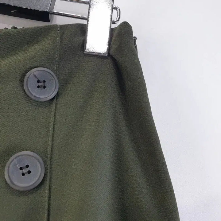 [BUNJANG] Free Long Skirt / 여자FREE 롱 스커트 카키 M6873