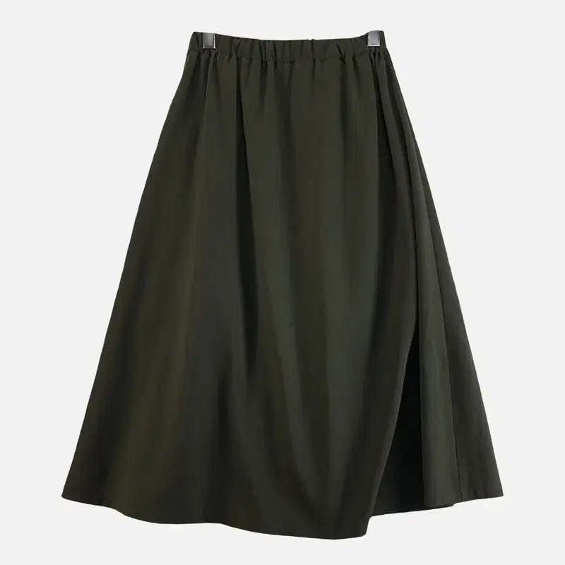 [BUNJANG] Free Long Skirt / 여자FREE 롱 스커트 카키 M6873