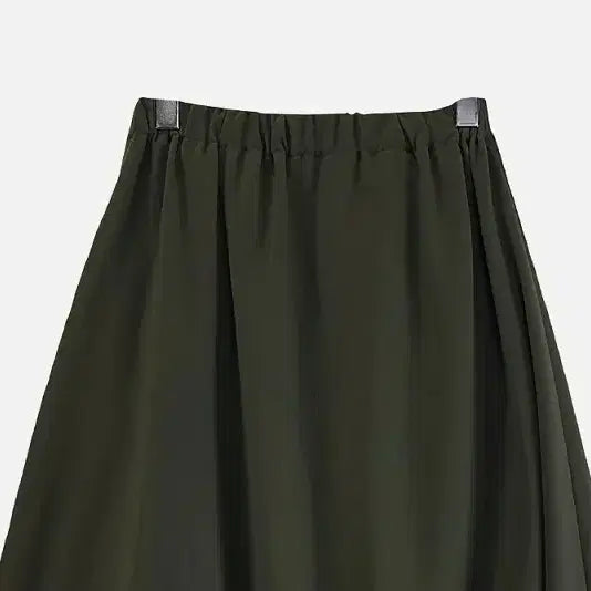 [BUNJANG] Free Long Skirt / 여자FREE 롱 스커트 카키 M6873