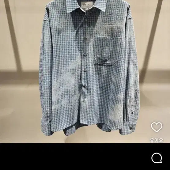 [BUNJANG] Solid Homme Checkered Shirt / 솔리드옴므 체크셔츠 구매 원합니다