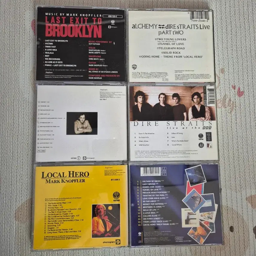 [BUNJANG] Mark Knopfler &amp; Dire Straits 6 CD Collection / 다이어 스트레이츠, 마크 노플러 CD 6장 모음