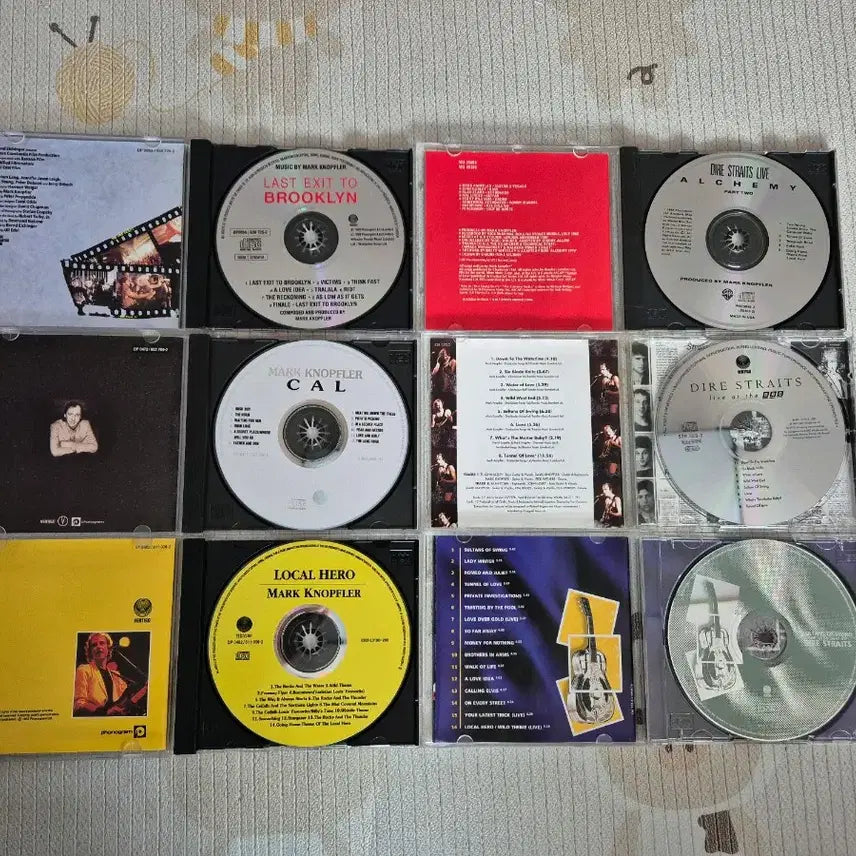[BUNJANG] Mark Knopfler &amp; Dire Straits 6 CD Collection / 다이어 스트레이츠, 마크 노플러 CD 6장 모음