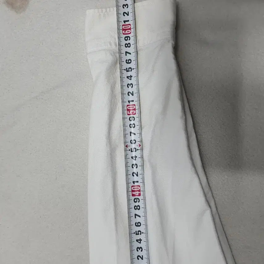 [SOLD OUT] 라코스테 셔츠 히든삼선 옥스포드 긴팔 남방 화이트 110