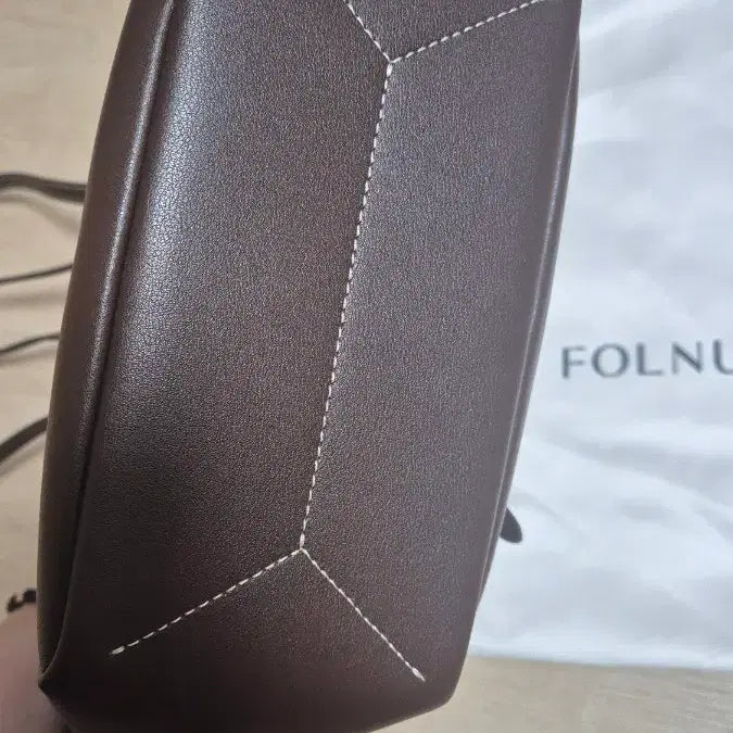 [BUNJANG] Paul &amp; Joe Anthos Mini Bag Brown Stitch / 폴뉴아 미니 안토스백 브라운 스티치
