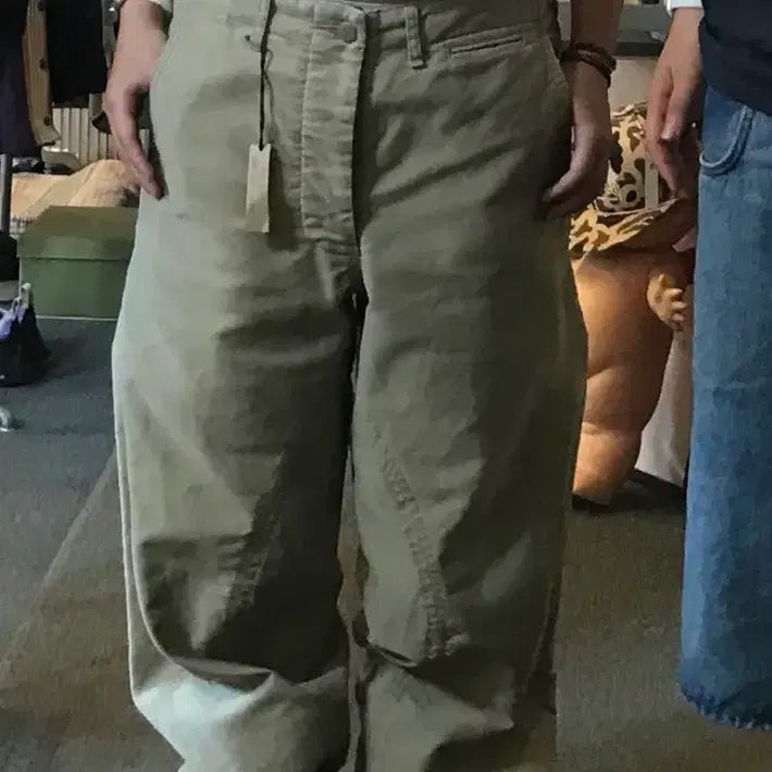 [BUNJANG] Mountain Research Beige Chino Pants / 마운틴리서치 베이지 치노팬츠