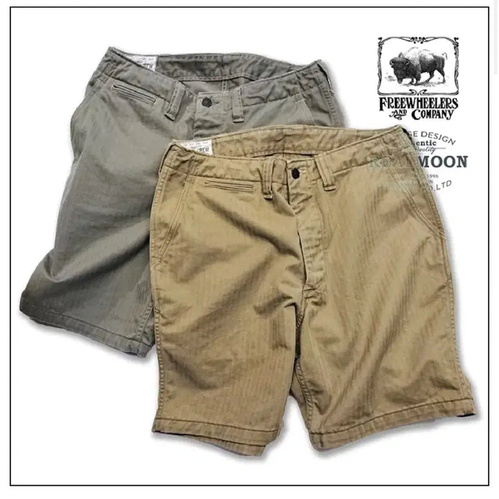 [BUNJANG] Freewheelers M1942 Cut-Length Trousers Olive / 프리휠러스 m1942 CUT-LENGTH TROUSERS 올리브