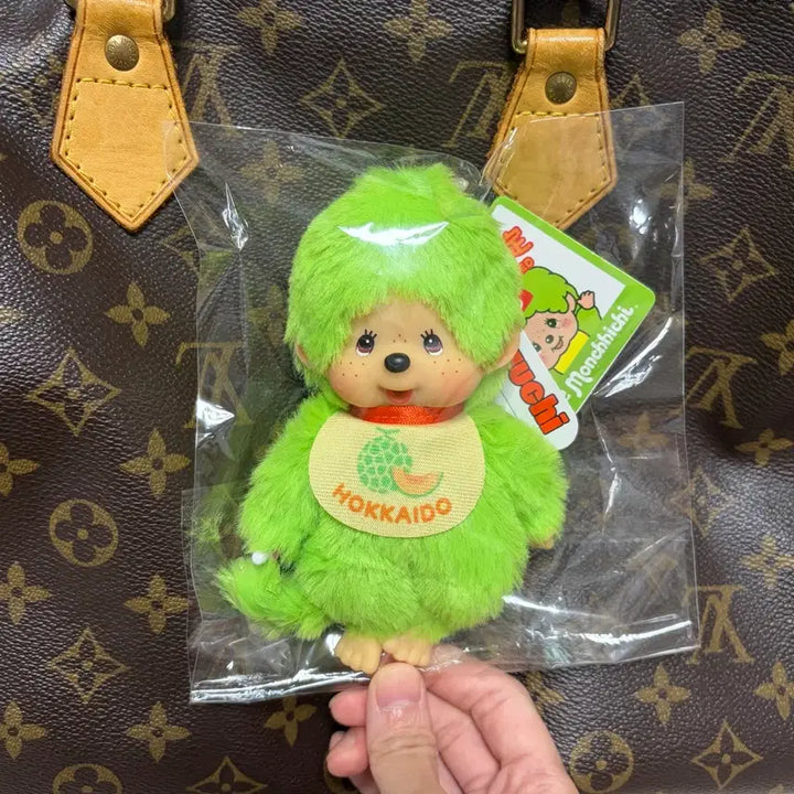 [BUNJANG] Hokkaido Limited Edition Melon Monchhichi Keyring / 훗카이도 한정판 멜론 몬치치키링