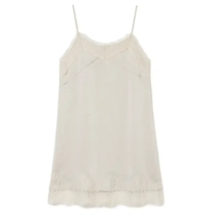 [BUNJANG] Millo Women Crease Lace Midi Dress / (새상품) 밀로우먼 크리즈 레이스 미디 드레스