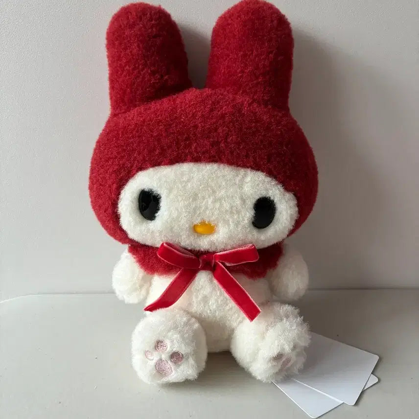[BUNJANG] Sanrio My Melody Plush Doll (Red) / (정품)빨간 마멜 누이 인형