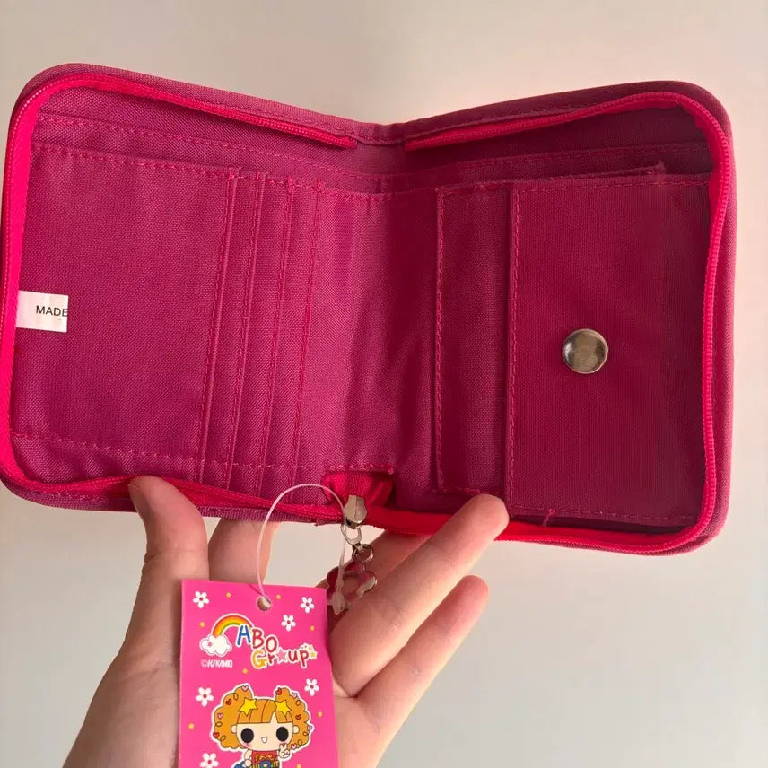[BUNJANG] Vintageluck Lenticular Bifold Wallet / 고전문구 우라나이꼬 렌티큘러 반지갑