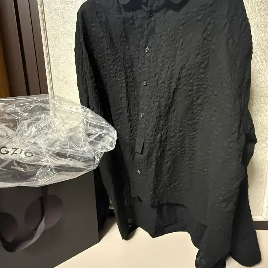 [BUNJANG] Songzio Bae Jung-Nam Jacquard Shirt [48] / 배정남 송지오 자카드 셔츠 [48]