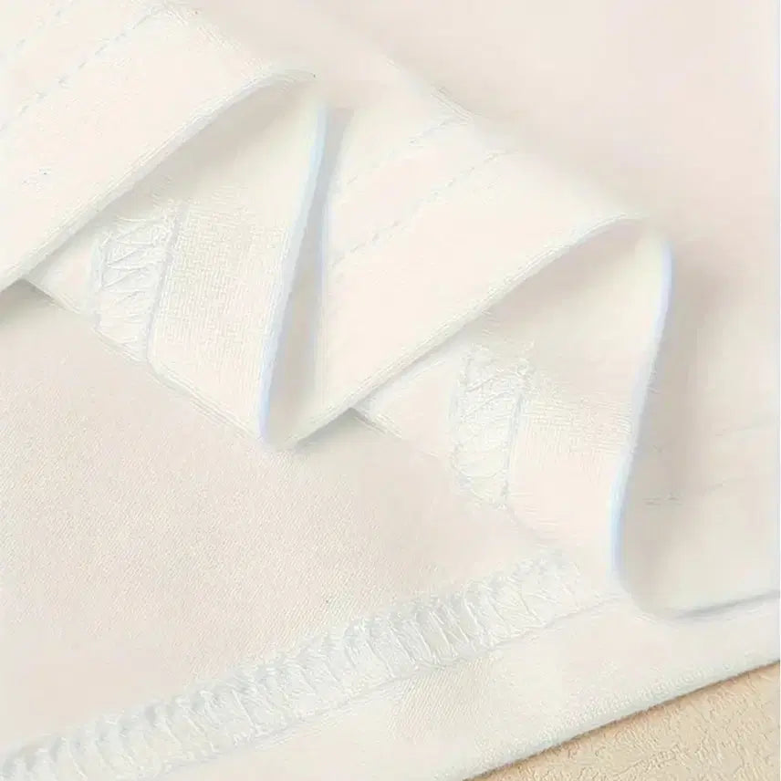 [BUNJANG] White Printing Short Sleeve T-Shirt / 화이트 프린팅 반팔 티셔츠