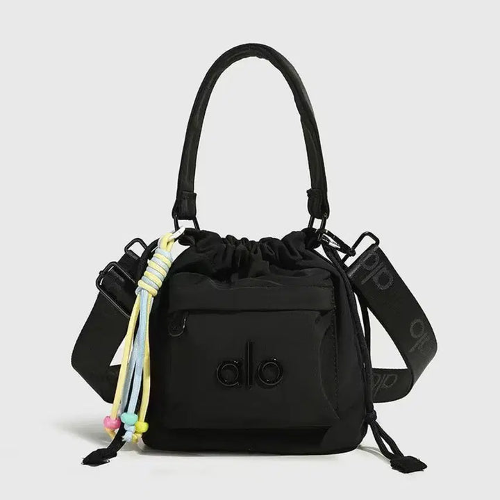 [SOLD OUT] [BUNJANG] ALO Black Bucket Bag Crossbody / 알로 ALO 블랙 버킷백 크로스