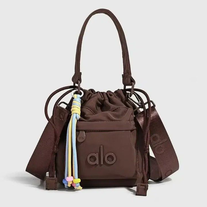 [SOLD OUT] [BUNJANG] ALO Black Bucket Bag Crossbody / 알로 ALO 블랙 버킷백 크로스