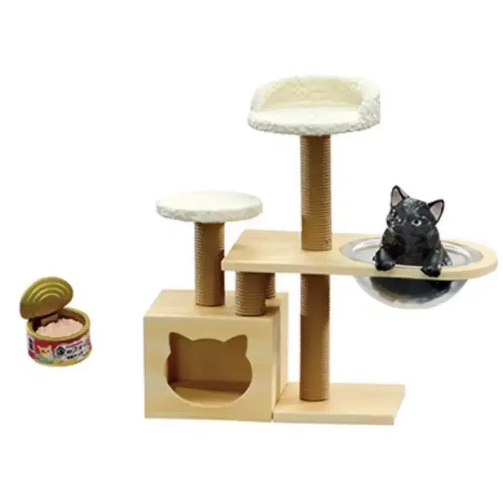 [BUNJANG] Re-Ment Cat Tower Figure / 리멘트 캣타워 식완