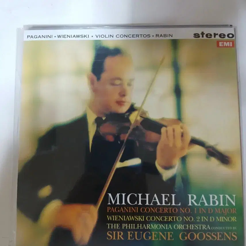 [BUNJANG] EMI Michael Rabin Paganini Violin Concerto LP / EMI 마이클 라빈.파가니니 바이올린 협주곡.LP.