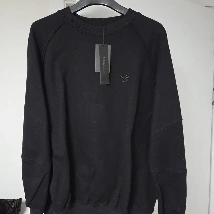 [SOLD OUT] [새상품] 송지오옴므 지제로 트랙 맨투맨 블랙 M