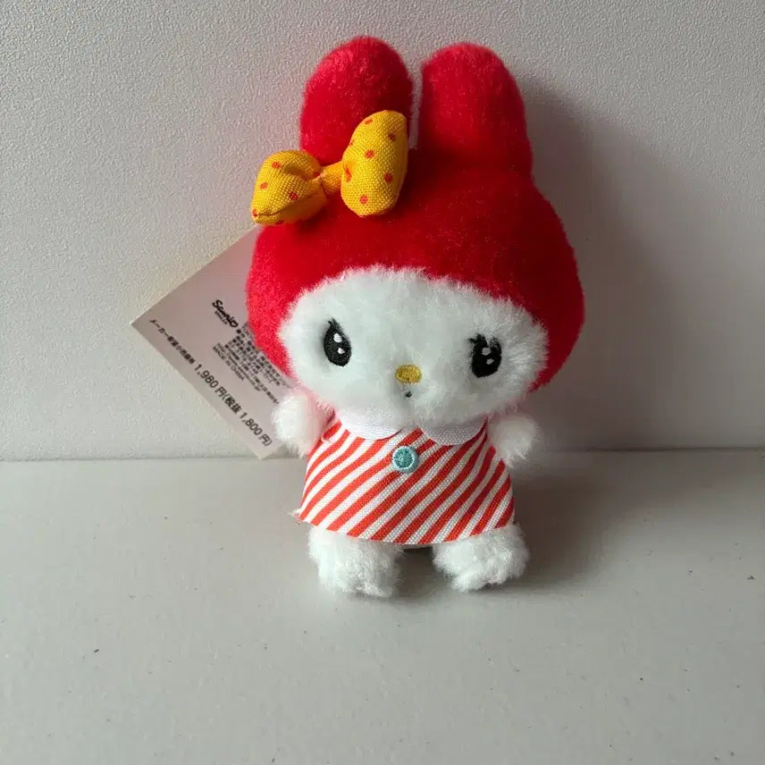 [BUNJANG] Japan Official Little Twin Stars Kiki Plush Keychain / (정품)빨간 마멜 키링 인형