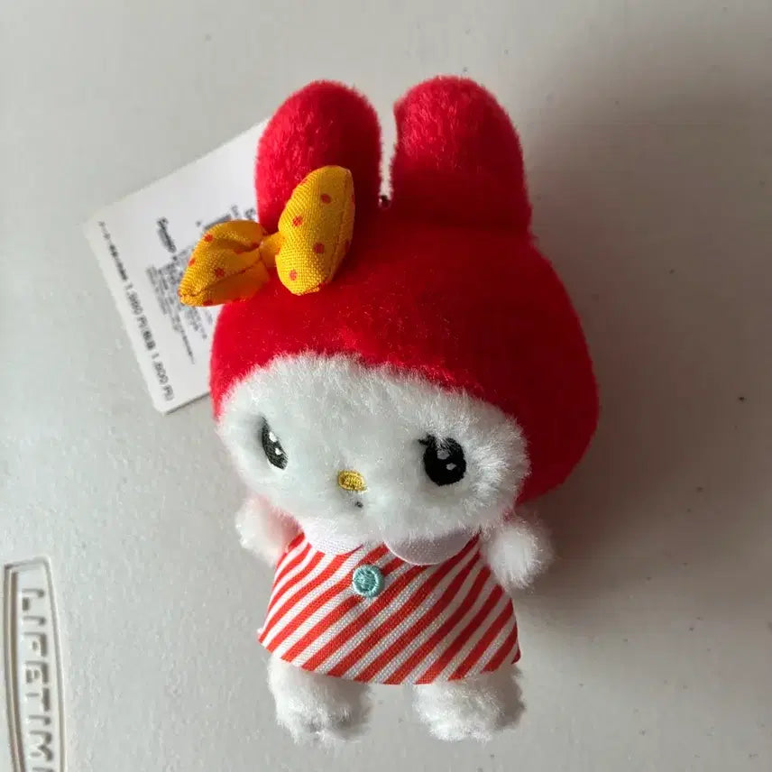 [BUNJANG] Japan Official Little Twin Stars Kiki Plush Keychain / (정품)빨간 마멜 키링 인형