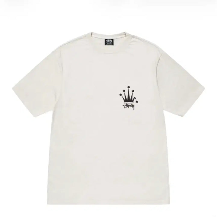 [BUNJANG] Stussy Crown Short Sleeve T-Shirt L / 스투시 크라운 반팔티 L 사이즈 판매