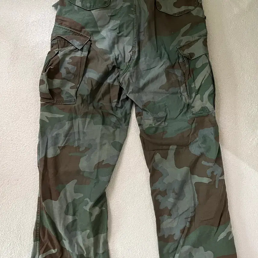 [BUNJANG] US Army BDU Woodland Camo Cargo Pants / 미군 오리지널 bdu 우드랜드 카모 카고 팬츠