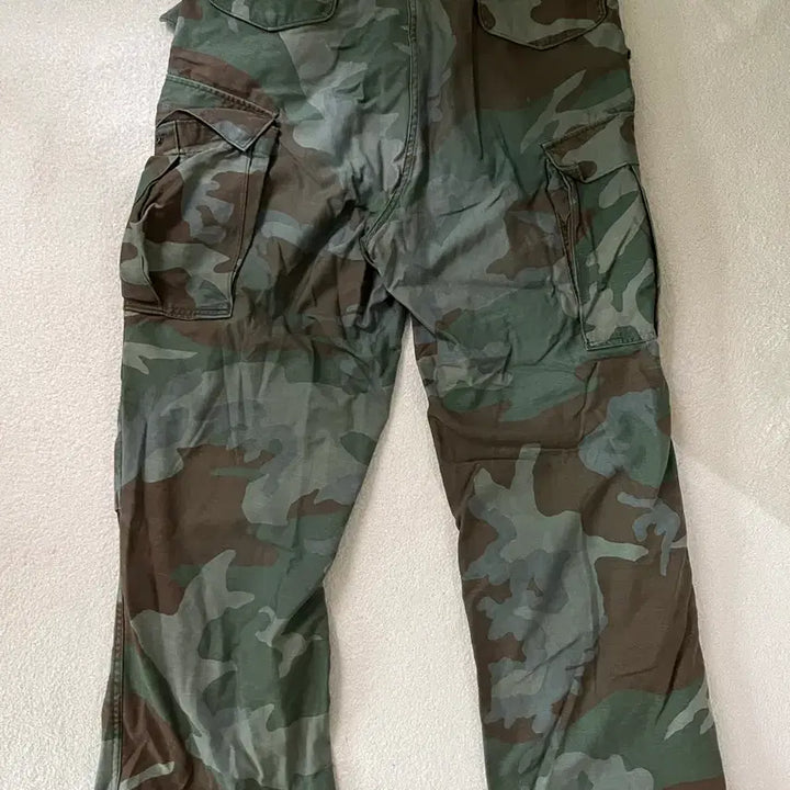 [BUNJANG] US Army BDU Woodland Camo Cargo Pants / 미군 오리지널 bdu 우드랜드 카모 카고 팬츠