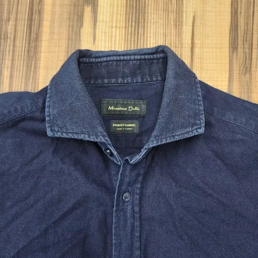 [SOLD OUT] 마시모두띠 데님 셔츠 100 남성 슬림핏 상태좋음