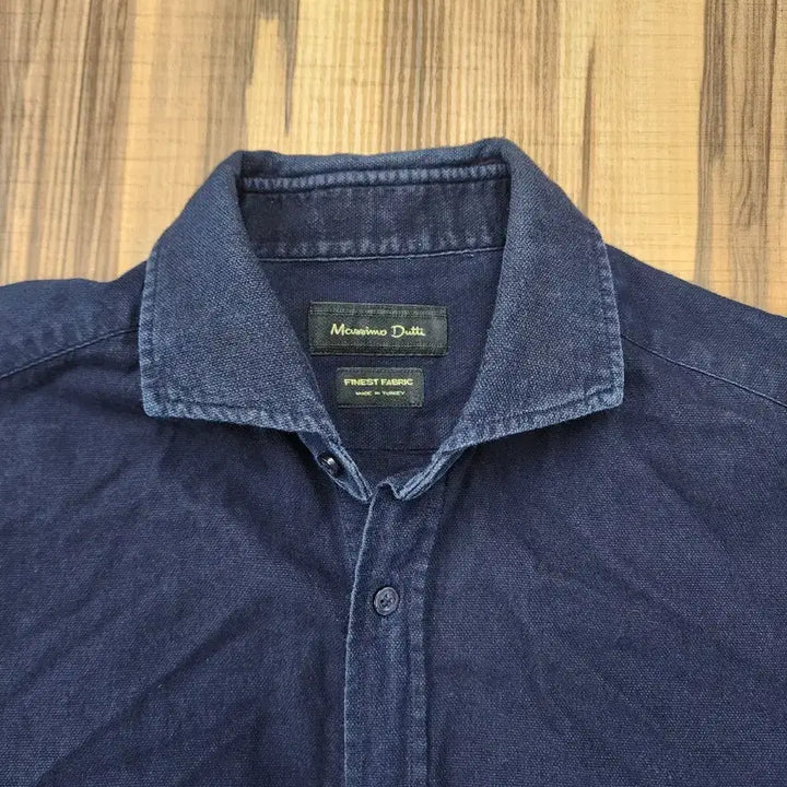 [SOLD OUT] 마시모두띠 데님 셔츠 100 남성 슬림핏 상태좋음
