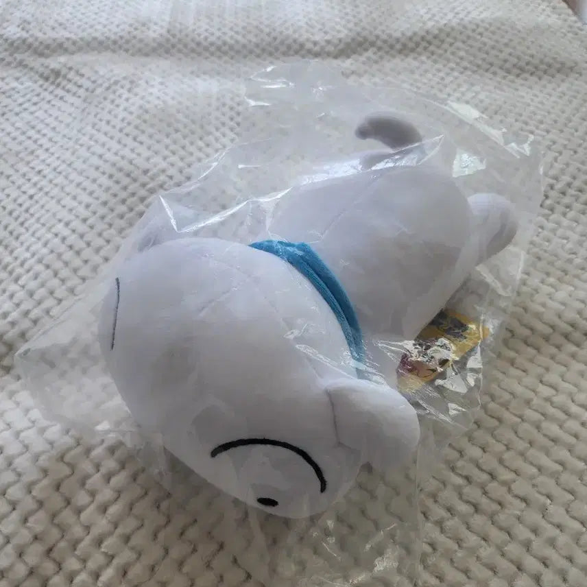 [BUNJANG] White Dog Mochi Plush / 흰둥이 모찌 인형 (새제품)