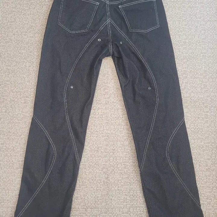[BUNJANG] 51Percent Tunnel Lining Denim Pants Black L / 51퍼센트 TUNNEL LINING 데님 팬츠 블랙 L