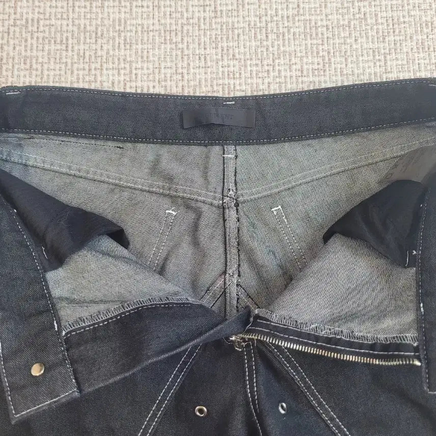 [BUNJANG] 51Percent Tunnel Lining Denim Pants Black L / 51퍼센트 TUNNEL LINING 데님 팬츠 블랙 L