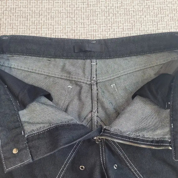 [BUNJANG] 51Percent Tunnel Lining Denim Pants Black L / 51퍼센트 TUNNEL LINING 데님 팬츠 블랙 L