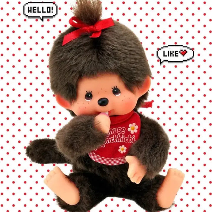 [BUNJANG] Amuse Monchhichi Doll Keyring + Mini Gacha Warm Set / 어뮤즈 몬치치 인형 키링+미니가챠 웜 미개봉 세트