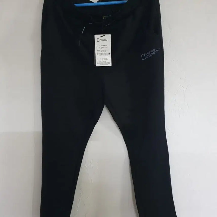 [BUNJANG] National Geographic Carbon Black Polyester Blend Pants / 내셔널지오그래픽 팬츠