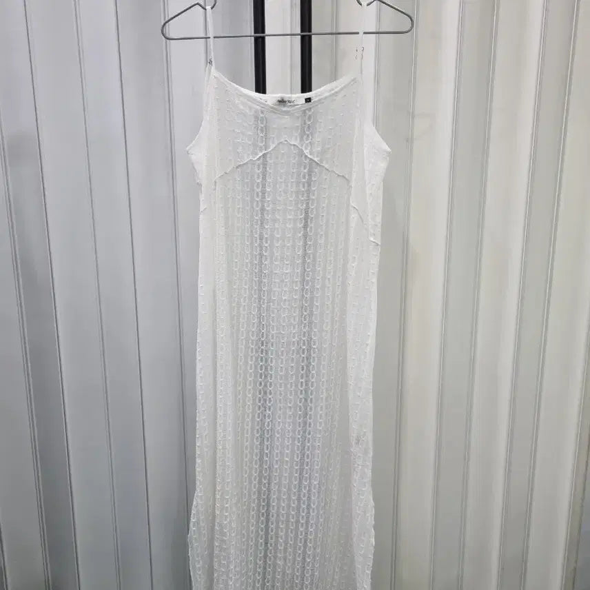 [BUNJANG] Atelier Nain White Long Slip Dress / Atelier Nain 화이트 롱 슬립 드레스