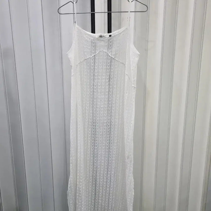 [BUNJANG] Atelier Nain White Long Slip Dress / Atelier Nain 화이트 롱 슬립 드레스