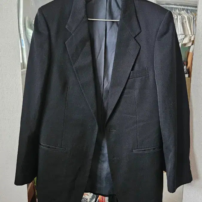 [BUNJANG] Beckingham Black Suit Jacket / Beckingham 검정색 남성 정장 자켓
