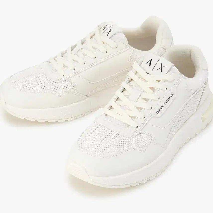 [BUNJANG] Armani Exchange Technical Fabric Sneakers / 아르마니 익스체인지 테크니컬 패브릭 스니커즈 운동화