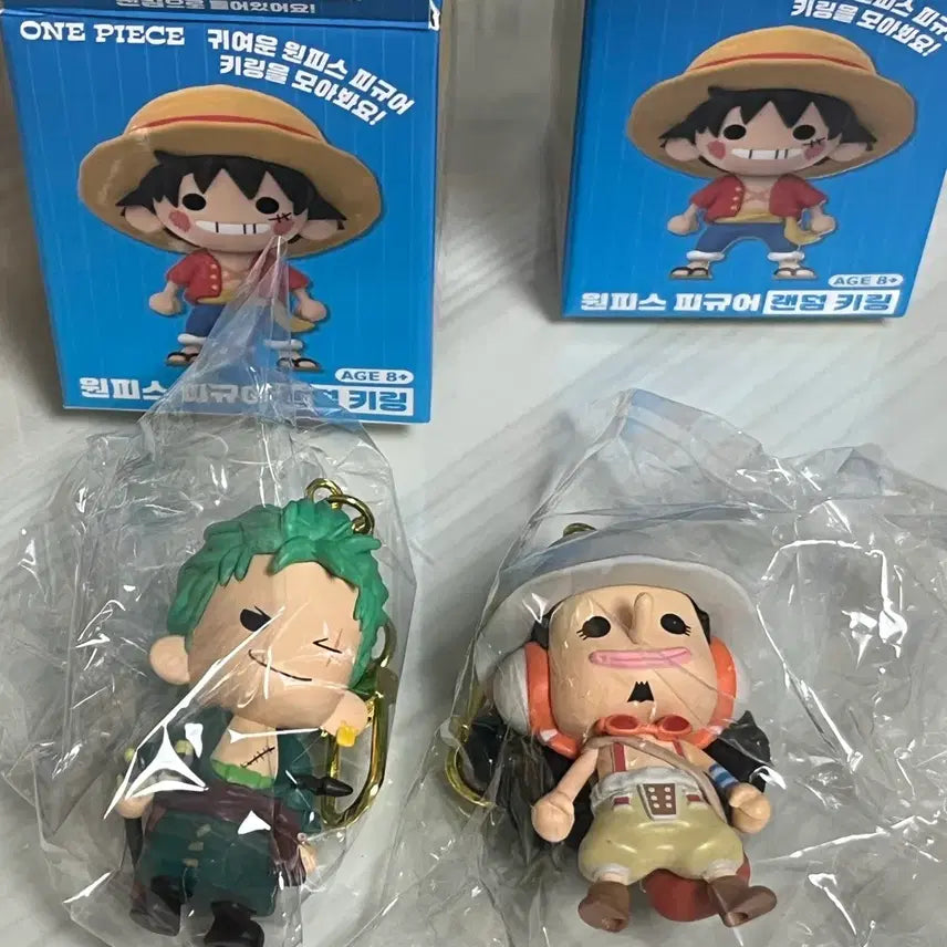 [BUNJANG] One Piece Zoro &amp; Usopp Keyring / 원피스 키링 (조로, 우솝)