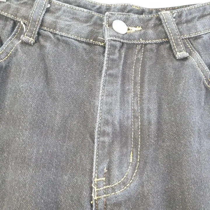 [BUNJANG] All Day M6879 Black Jeans / 여자M 청바지 블랙 M6879