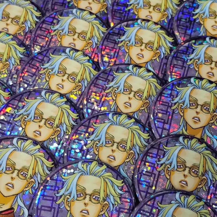 [BUNJANG] Tokyo Revengers Haitani Rindo Can Badge Bundle / 도쿄 리벤저스 하이타니 린도 신원화전 캔뱃지 일괄