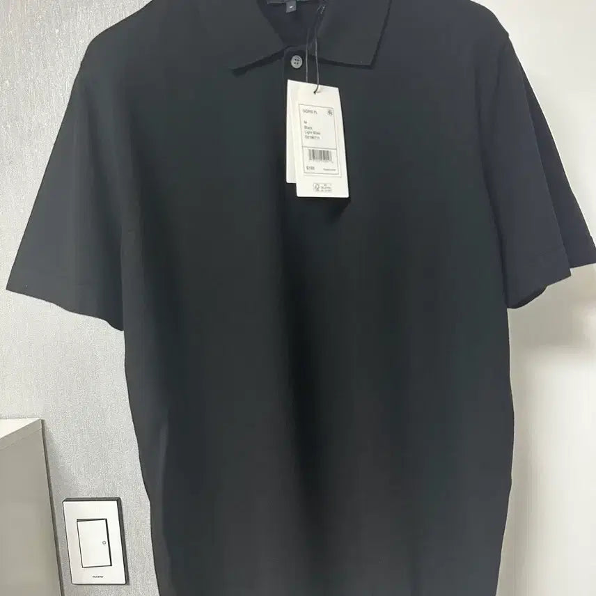 [SOLD OUT] 띠어리 고리스 PL 블랙 폴로셔츠 M(새상품)